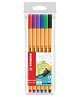 STABILO point 88 Finliners Pack of 6 - Multicolour