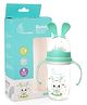 R for Rabbit Bunny Baby Spout Sippy Cup 240 ML Bottle, Soft Silicon PP Spout Sipper for Kids Age of 6 + Months - Green