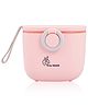 R for Rabbit Silicone First Feed Meal Box for Baby, Kids Multi-Functional Milk Powder Container Box 210G (Pink)