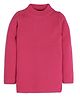 RVK Full Sleeves Solid Colour Sweater - Pink