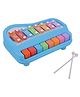 Toyshine 2 in 1 Piano Xylophone Musical Instrument with 8 Key Scales - Multicolor