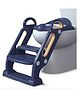 Infantso Potty Training Cushioned Seat With Steps & Easy Grip Handle - Blue