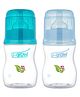 U-grow Anti Colic Wide Neck Feeding Bottle Pack of 2 Blue -  250 ml each