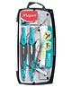 Maped Metal Open Compass - 9 Pcs Set |Geometry Box | Geometry Set | Instrument Box | Die - Casted Compass Box