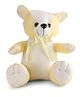 IR Teddy Soft Toy Light Yellow - 30 cm