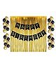 Crackles Happy Birthday Decoration Kit Golden - Pack Of 33