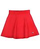 Tiny Girl Solid Skirt - Red