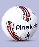 Pine Kids Professional Size - 5 Football - White | High-Quality Stitched Soccer Ball for Boys & Girls | Ideal for Training, Match Play & Practice | Official Size | Long-Lasting Performance