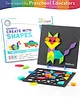 Firstcry Intelliskills Magnetic Create With Shapes STEM Puzzle 300 Patterns Learning Toy| Activity & Educational Toy | Construction, Geometry, Problem Solving, Spatial Intelligence I Educator Recommended
