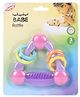 Babe Baby Rattle - Purple Multicolor