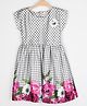 Peppermint Short Sleeves Floral Print Dress - Assorted