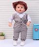Speedage Ayush Baba Doll Gray white Height 54 cm
