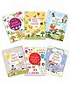  Pegasus Reusable Washable Wipe & Clean Books Set of 6 - English