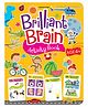 Brilliant Brain Activity Book for Kids Age 4 to 5 Years with Matching, Colouring, Counting & More | 88 Pages of Educational & Fun Activities for Early Learning & short mental exercises