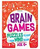 Dreamland Publications Brain Games Puzzle Book - English