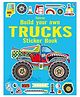 Usborne Build Your Own Trucks Sticker Book - English