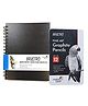 Brustro Artists Sketch Book A5 160 GSM and Fineart 12 Graphite Pencils - 120 Pages