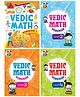 Vedic Math Grade 1st to 4th Book Pack of 4 - English