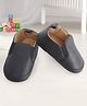Baby Moo Slip-On Booties - Black