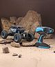 Rising Step Off Remote Controlled Rock Crawler Monster Truck - Blue