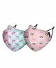 Nirvana Rainbow & Unicorn N95 Face Masks Small Multicolor - Pack Of 2 