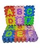 FunBlast Alphabets And Numbers Puzzle Foam Mat Multicolour - 36 Pieces