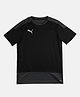 PUMA Half Sleeves teamGOAL 23 Training Jersey Jr - Asphalt Black