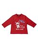 Chicco Full Sleeves Tee Alien Print - Medium Red