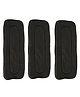 Adore 4 Layered Charcoal Baby Diaper Insert Pack of 3 - Black