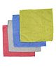 MOMISY Absorbent Microfiber Cloth Pack of 4 - colour may vary