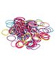 Syga Elasticated Hair Tie Pack of 100 - Multicolor