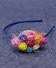 Kid-O-World Colourful Rose Hair Band - Dark blue