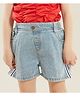 Kookie Kids Denim Mid Thigh Washed Short - Blue