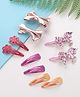 Babyhug Snap Clips Free Size Pack Of 10 - Multicolor 