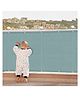 Hippo Baby Safety Net / Fabric Safety Gate Country Blue - 1.5MTX3MT