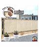 Hippo Balcony Net  -Ivory