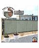 Hippo Balcony Net Moonstone - Green