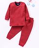 Bodycare Full Sleeves Thermal Set - Red