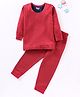 Bodycare Full Sleeves Thermal Set - Red