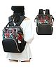 Bembika Diaper Bag Leaf Print - Multicolour 