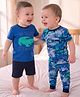 Carter's 4-Piece Alligator 100% Snug Fit Cotton PJs - Blue