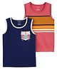 Carter's 2-Pack Cotton Tanks - Blue Multicolour