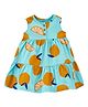 Carter's Sleeveless Frock Orange Print - Multicolor