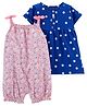 Carter's 2-Pack Romper & Dress Set - Multicolor