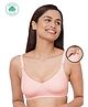 Inner Sense Organic Antimicrobial Nursing Bra - Light Pink