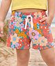 Carter's Floral Pull-On French Terry Shorts - Multicolor