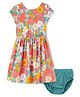 Carter's Floral Jersey Dress - Multicolour