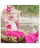 MOMISY Mermaid Designer New Born Baby Photography Props - Dark Pink