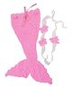 MOMISY Mermaid Designer New Born Baby Photography Props - Pink
