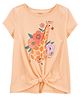 Carter's Giraffe Jersey Tee - Orange